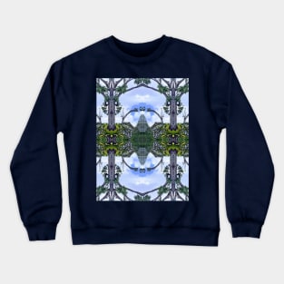 Tessellated Trees Crewneck Sweatshirt